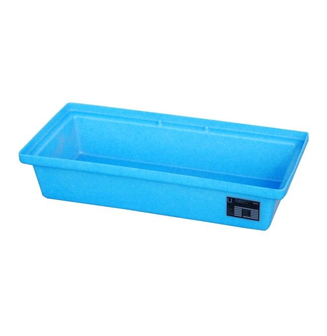 -- GREEN-LINE pallet collector, resistant polyethylene, blue