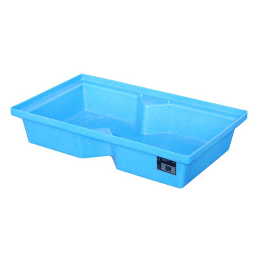 -- GREEN-LINE pallet collector, resistant polyethylene, blue