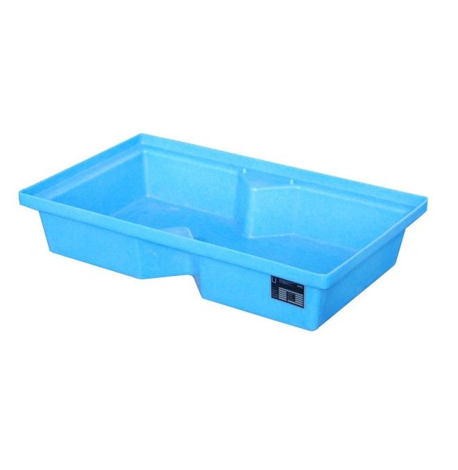 -- collettore pallet GREEN-LINE, polietilene resistente, blu