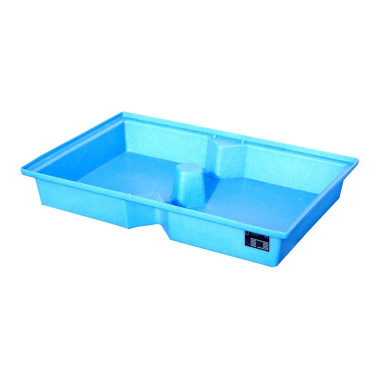 -- GREEN-LINE pallet collector, resistant polyethylene, blue