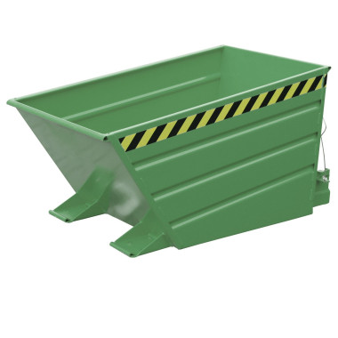 Recipiente Inclinável--Recipiente tilting, pintado, seda verde