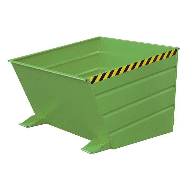 Contenitore Ribaltabile--Contenitore inclinazione, verniciato, seta verde
