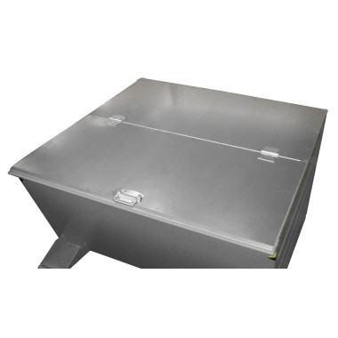 Recipiente Inclinável--Recipiente tilting, pintado, mouse cinza 2