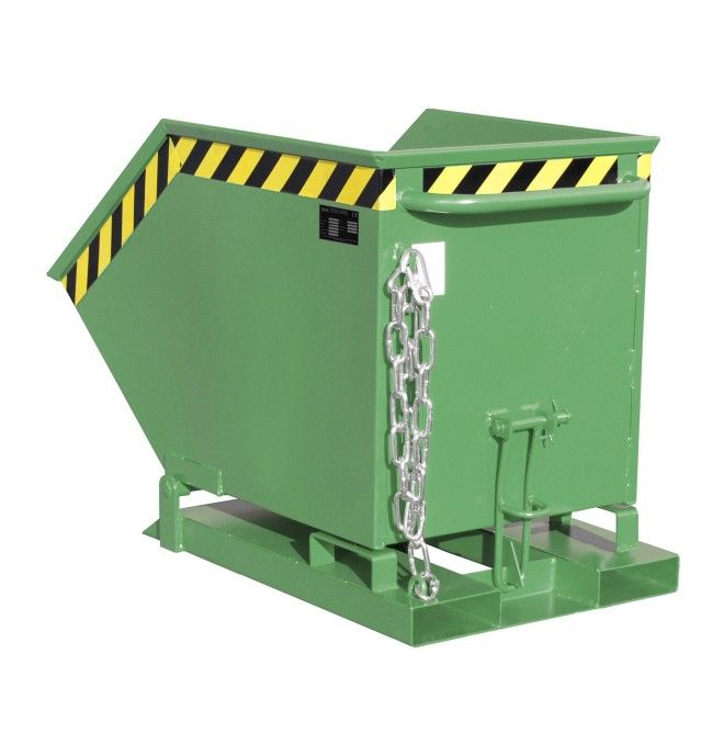 Bacs Basculants--Mouche basquetique, peinte, verte