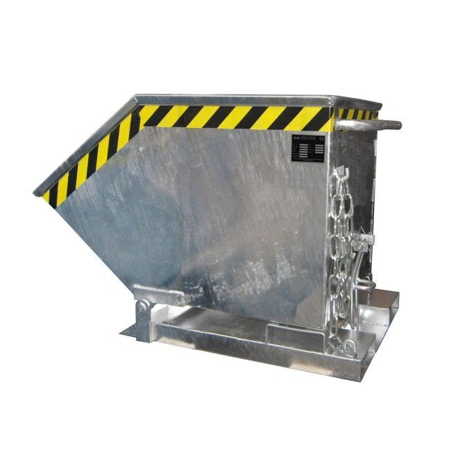 Tilting Container--Basque flirting, hot galvanized