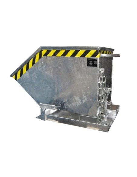 Tilting Container--Basque flirting, hot galvanized