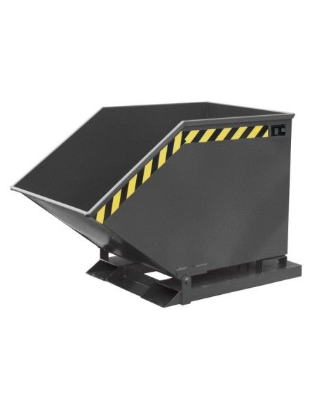 Tilting Container--Based fly, painted, black grey