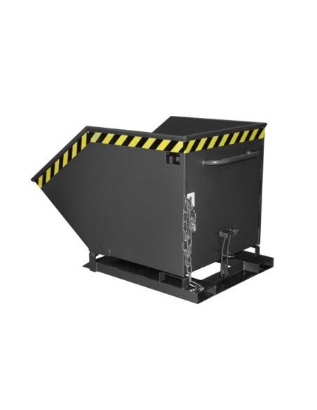 Tilting Container--Based fly, painted, black grey