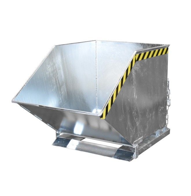 Tilting Container--Basque flirting, hot galvanized