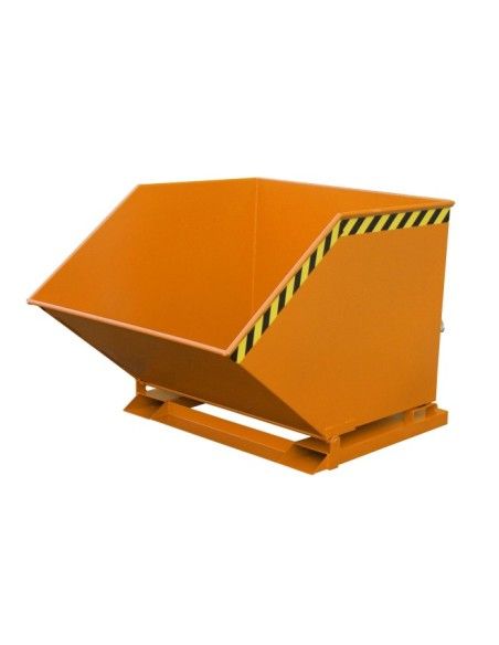 Bacs Basculants--Mouche balacée, peinte, jaune orange
