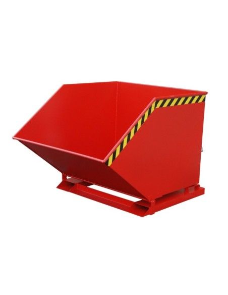 Recipiente Inclinável-- mosca, pintado, fogo vermelho