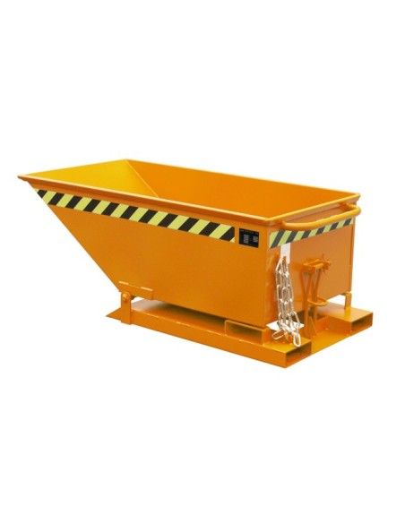 Bacs Basculants--Mouche balacée, peinte, jaune orange