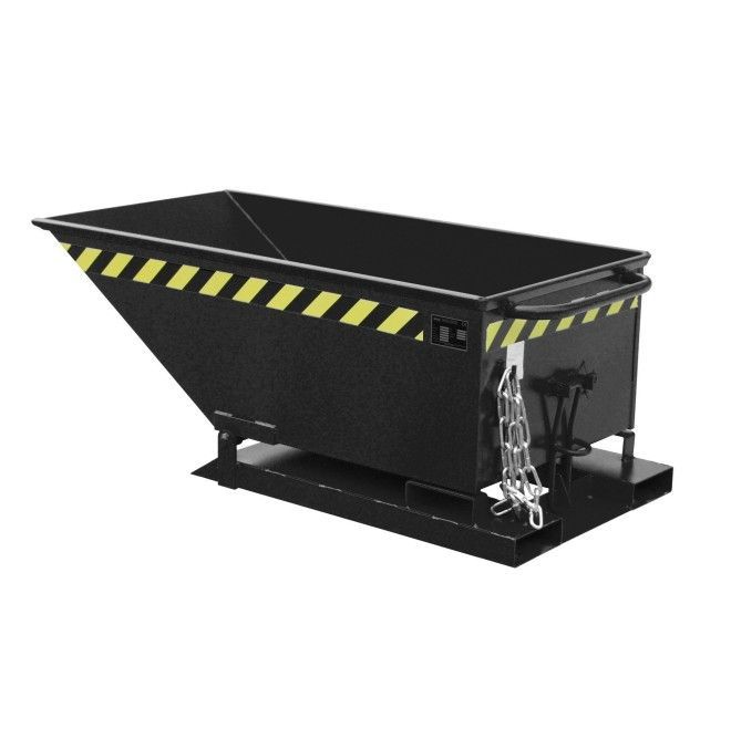Tilting Container--Based fly, painted, black grey