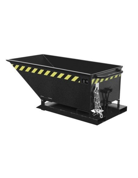 Tilting Container--Based fly, painted, black grey