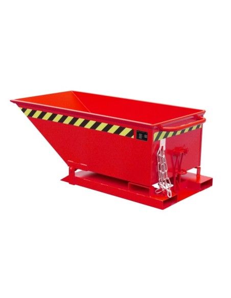 Tilting Container--Based fly, painted, Red fire