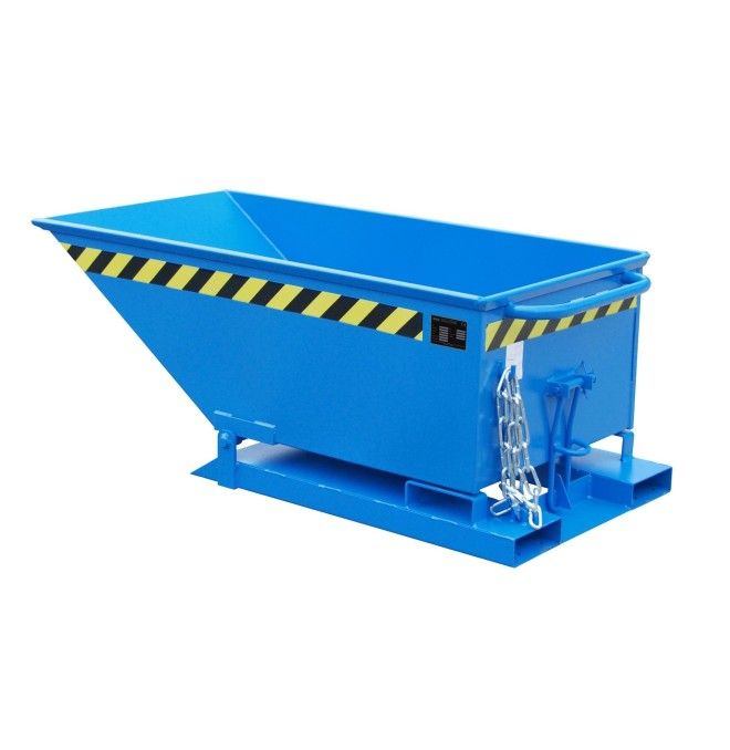 Tilting Container--Based fly, painted, Light blue