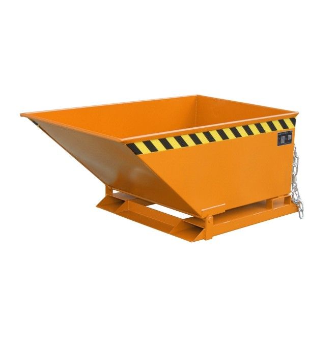 Volquete basculante, pintado, Amarillo naranja