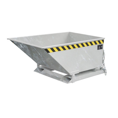 Tilting Container--Basque flirting, hot galvanized