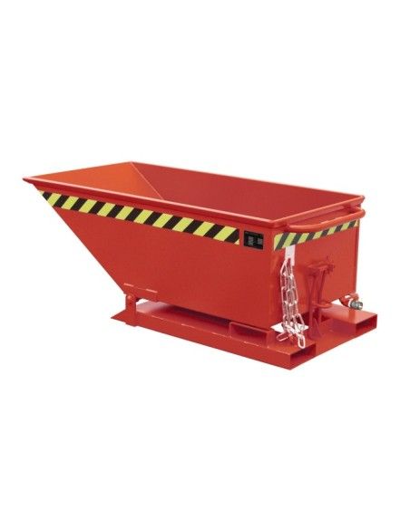 Tilting Container--Container cartoon, painted, Red fire