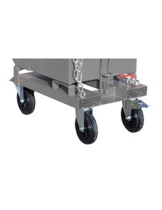 Kippbehälter--Container cartoon, lackiert, grün 2