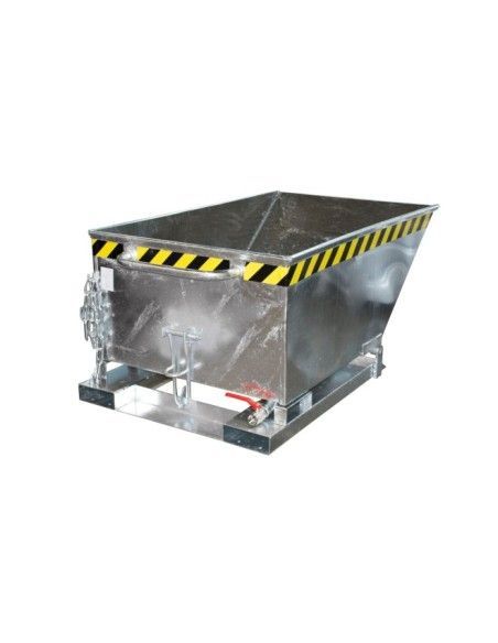 Tilting Container--Tilting Container hot galvanized for chips