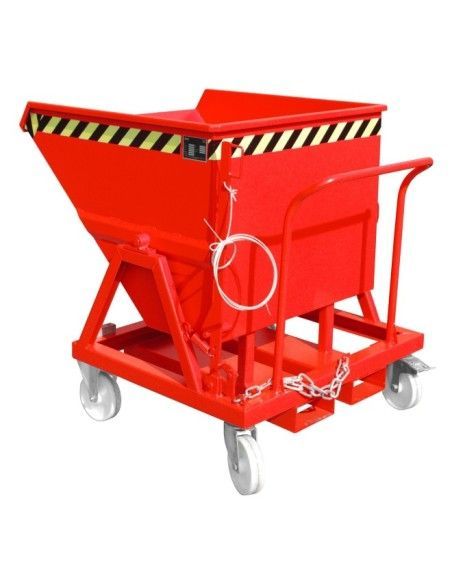 Tilting Container--Based fly, painted, Red fire