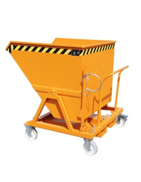 Volquete basculante, pintado, Amarillo naranja