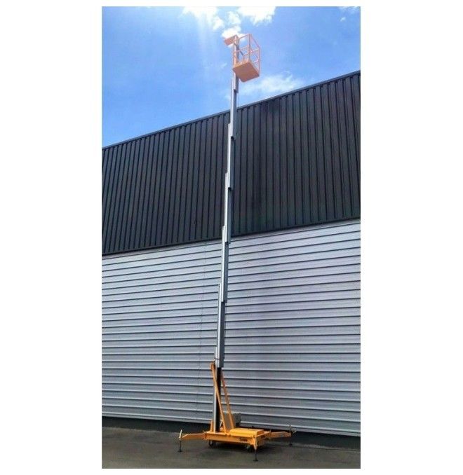 Mobile Work Platforms-TYMBIA-Lifting platform 12M - 125kg battery elevation