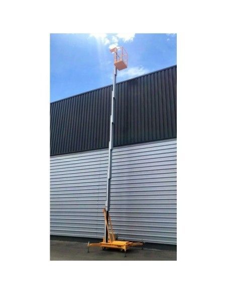 Mobile Work Platforms-TYMBIA-Lifting platform 12M - 125kg battery elevation