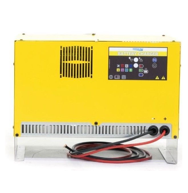 Baterías, cargadores y accesorios--Cargador trifásico 24V-80V/60A-100A batería carretilla elevadora