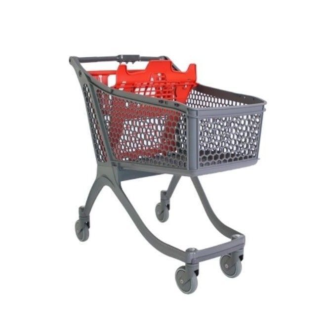 Supermärkte und Lager.-Supermarktwagen PVC 130Litres