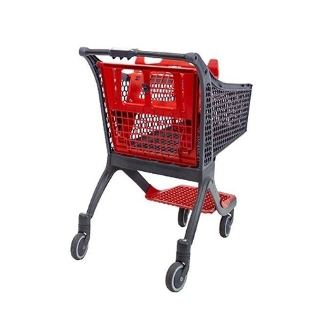 Supermercati e magazzini.-Carrello del supermercato PVC 130Litres