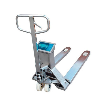 Transpallet Inox e Zincati--Transpallet pesatore ATEX 1000kg/2000kg
