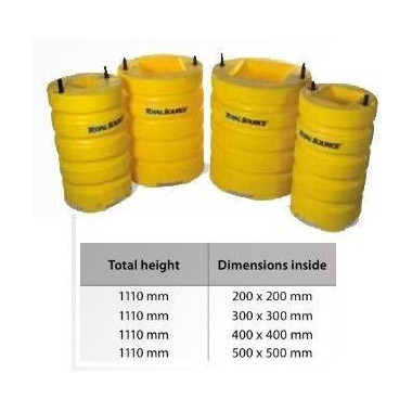 Industrial Protection--High stackable column protector 2