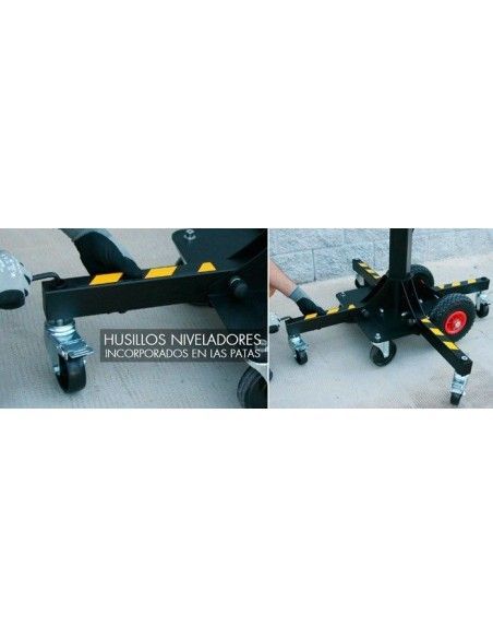 Empilhadores Manuais--Elevador Manual 125kg para 4000mm