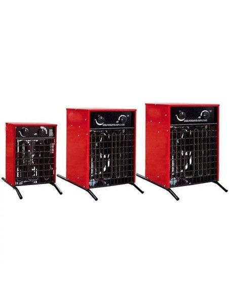 Protecciones industriales--Ventiladores (aerotermos) eléctricos industriales portátiles de 3Kw a 18Kw
