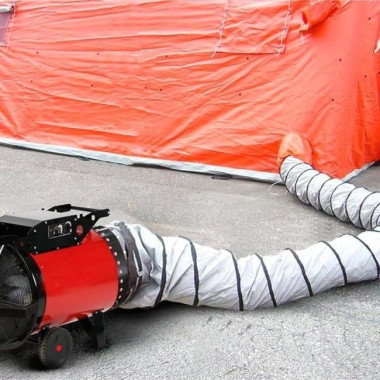 Proteções Industriais-- 3Kw a 30Kw ventilação elétrica industrial (aéreo) 2