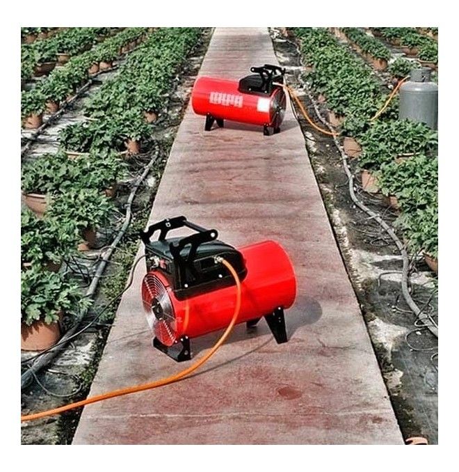 Protecciones industriales--Generadores de aire caliente a gas de 10Kw a 85Kw (manuales)