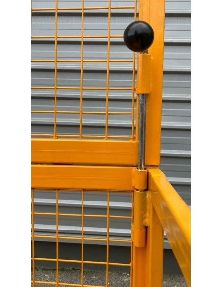Arbeitsbühnen-TYMBIA-Käfig Menschen eintragen gabelstapler 300kg kapazität, 2 personen