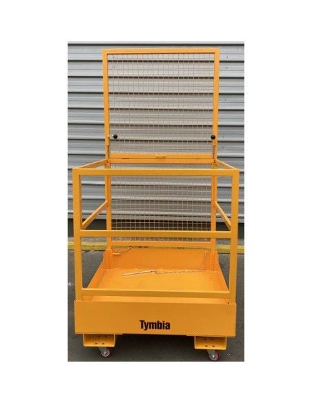 Nacelles de Travail-TYMBIA-Cage Soumettre les gens chariot élévateur capacité de 300 kg, 2 personnes
