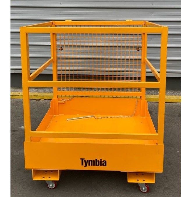 Nacelles de Travail-TYMBIA-Cage Soumettre les gens chariot élévateur capacité de 300 kg, 2 personnes