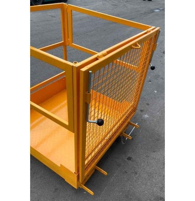 Arbeitsbühnen-TYMBIA-Käfig Menschen eintragen gabelstapler 300kg kapazität, 2 personen