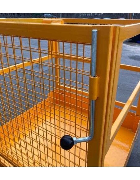 Piattaforme di Sicurezza-TYMBIA-Gabbia Inserisci le persone carrello elevatore capacità di 300 kg, 2 persone