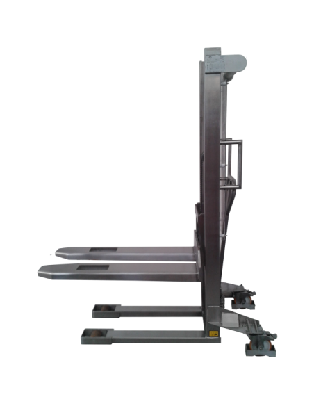 Special Stackers-TYMBIA-Manual stacker Inox 1000kg to 1650mm