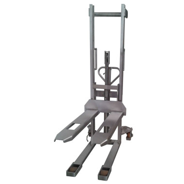 Special Stackers-TYMBIA-Manual stacker Inox 1000kg to 1650mm 2