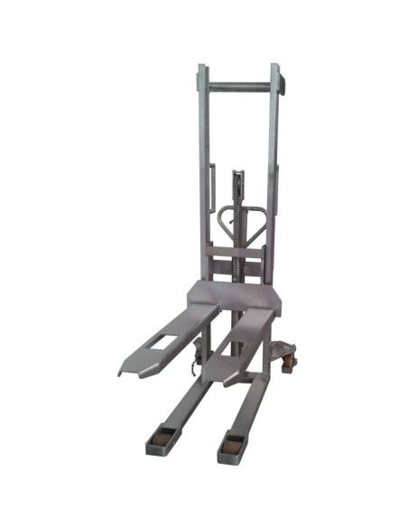 Special Stackers-TYMBIA-Manual stacker Inox 1000kg to 1650mm