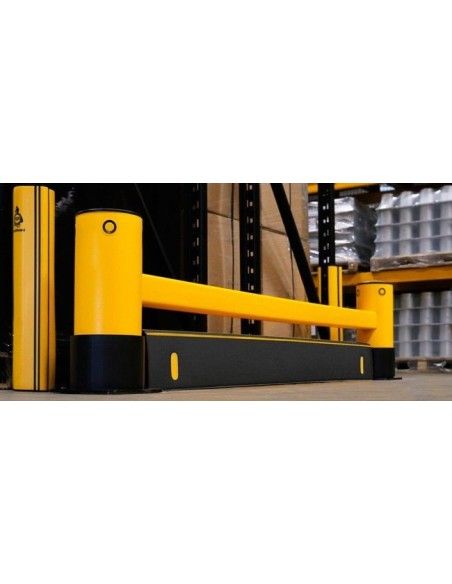 Protezioni Industriali-Barrel scaffali 1 guida e presa