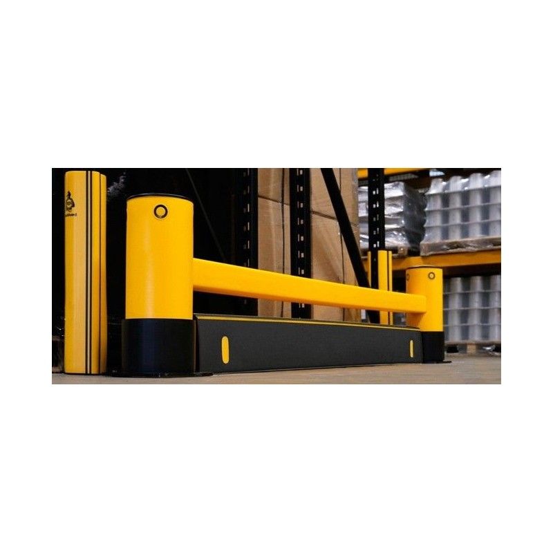 Barrier for racking and Shelving 1 rail and socket, Designed for proporc...