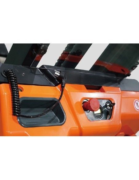 Electric Stackers--Electric stacker 1200kg to 2900mm Lithium battery 24V/60Ah