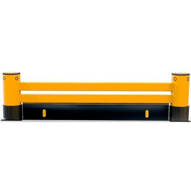 Protezioni Industriali-Barrel scaffali 2 guide e presa